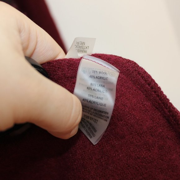 KARL LAGERFELD PARIS Wool Jacket Button Up - Picture 5 of 7